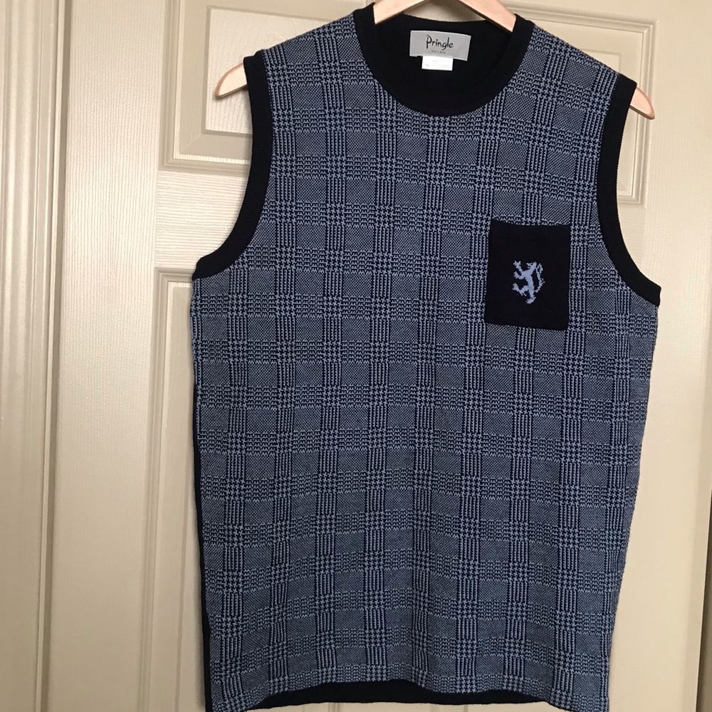 Vintage knit vest. Size L